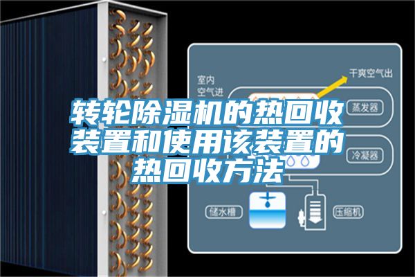 轉輪榴莲视频官网APP的熱回收裝置和使用該裝置的熱回收方法