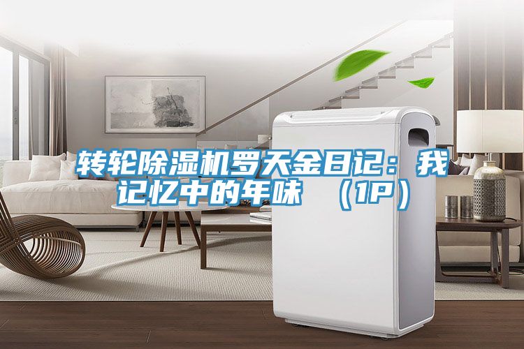 轉輪榴莲视频官网APP羅天金日記：我記憶中的年味 （1P）